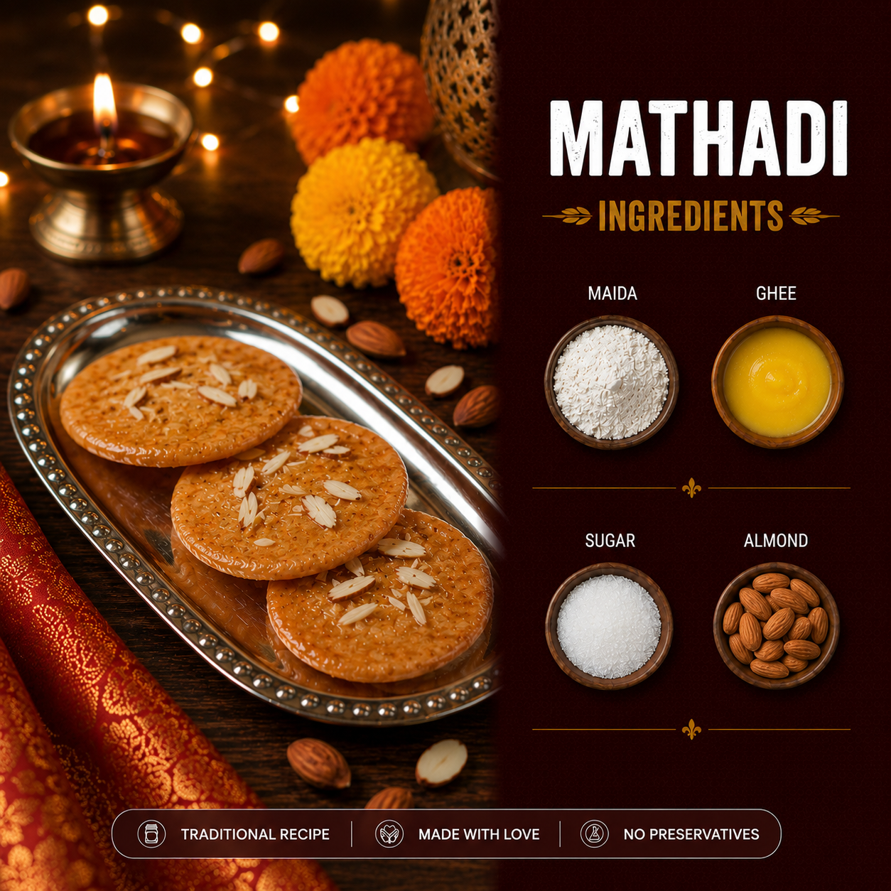 Gruham Mathadi Ingredients