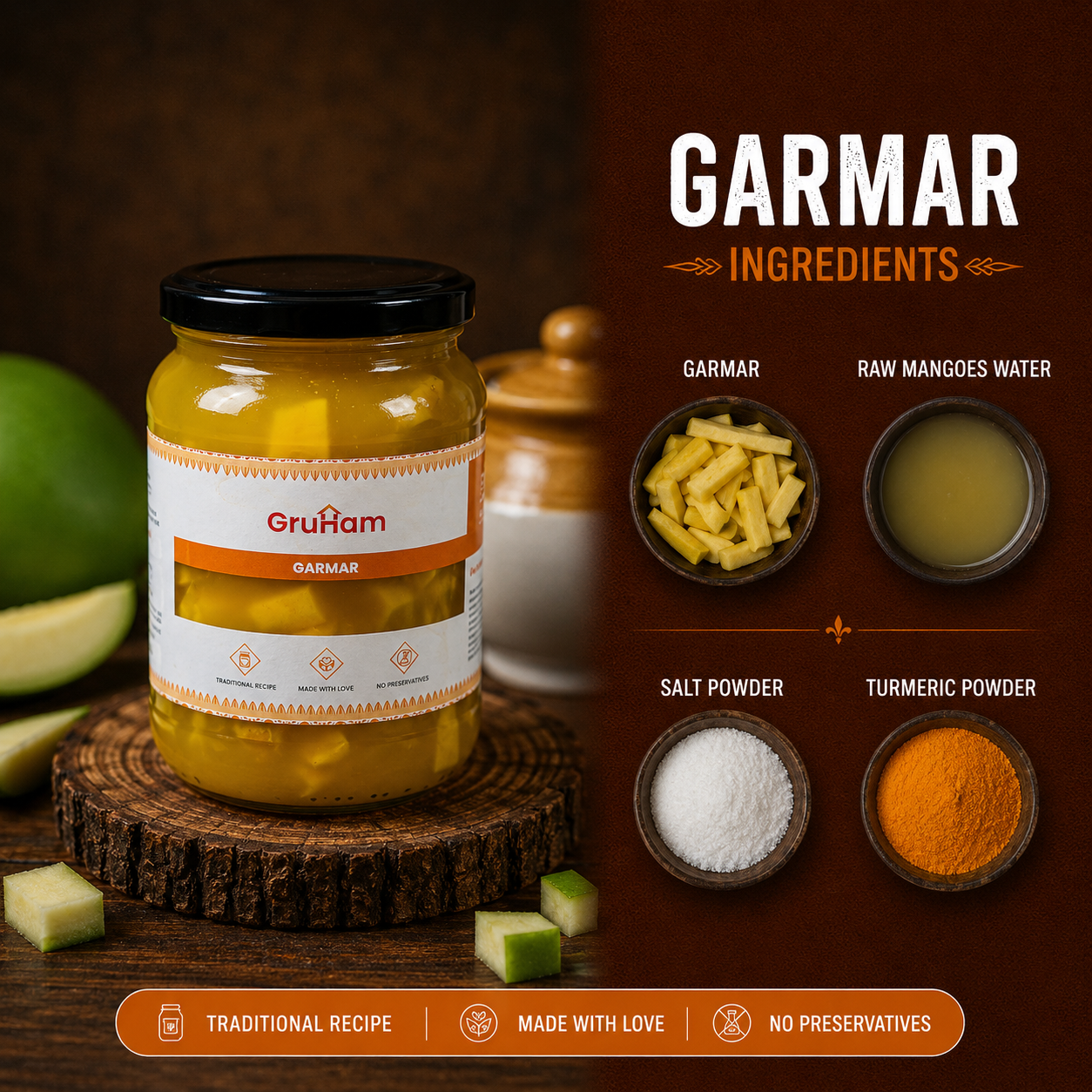 Gruham Garmar Ingredients